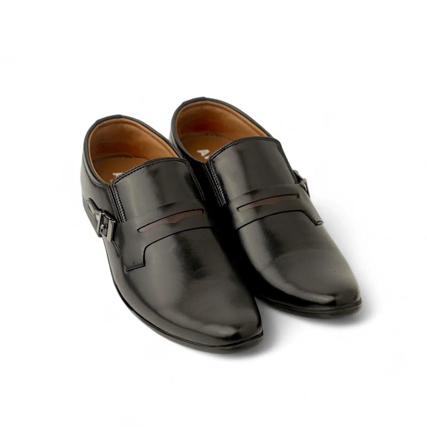 Formal Shoes AK-31 BLACK side Buckle