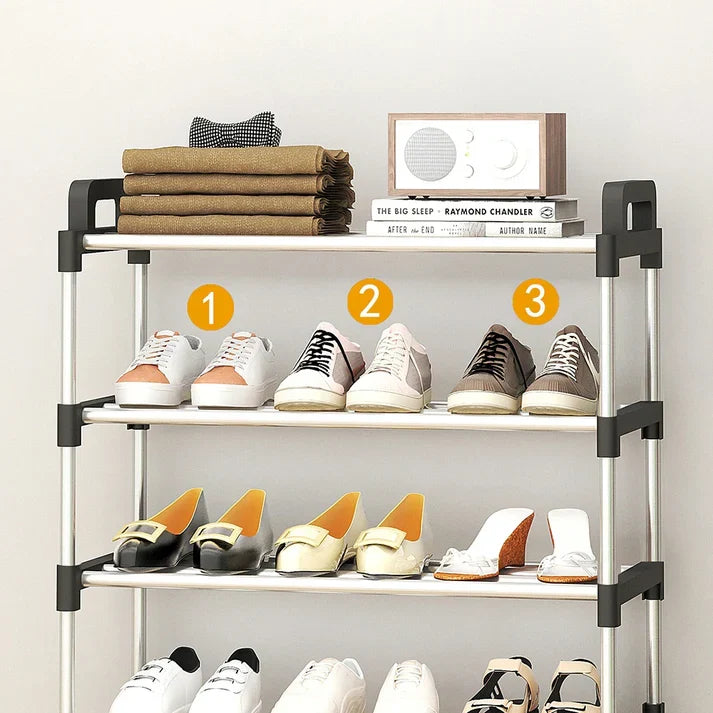 Shoe Rack Organizer Iron Steel